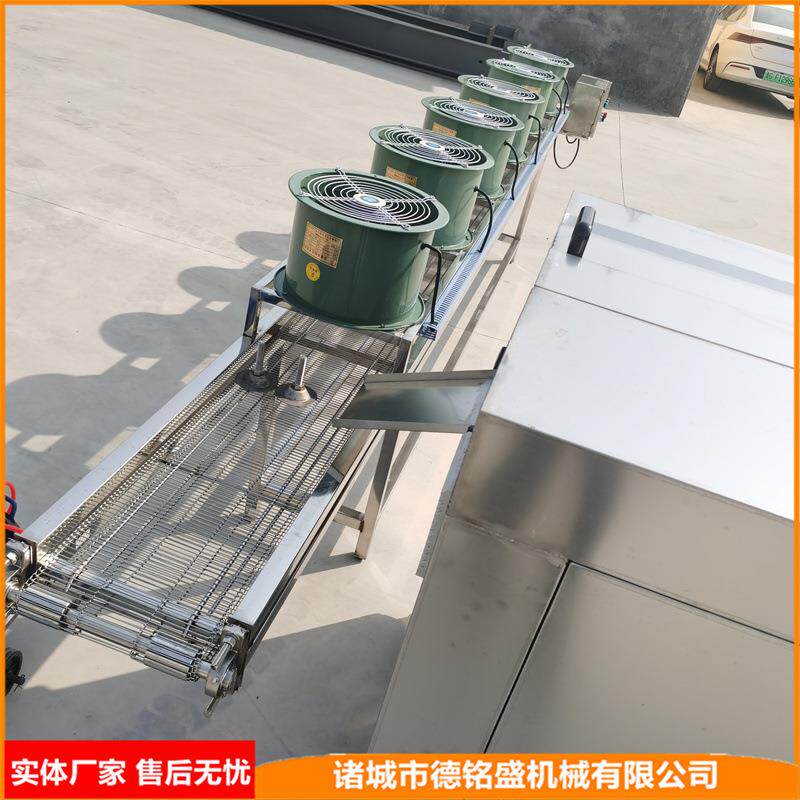 降温输送线 小金丝馓子全自动油炸机 蜜三刀麻花馓子油炸流水线