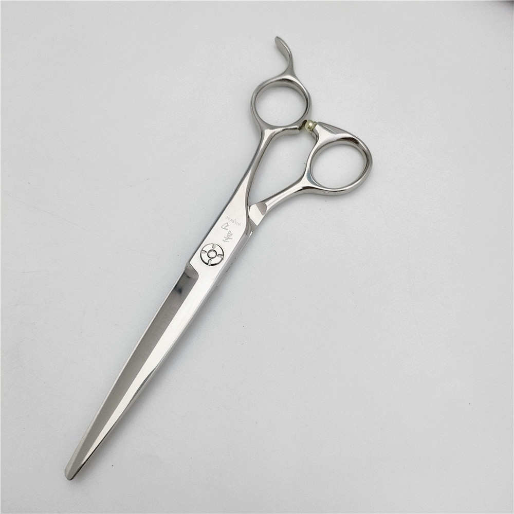 440C综合剪 6.5寸徒手剪 直杆子大刀 440C美发剪刀 小轴承螺丝