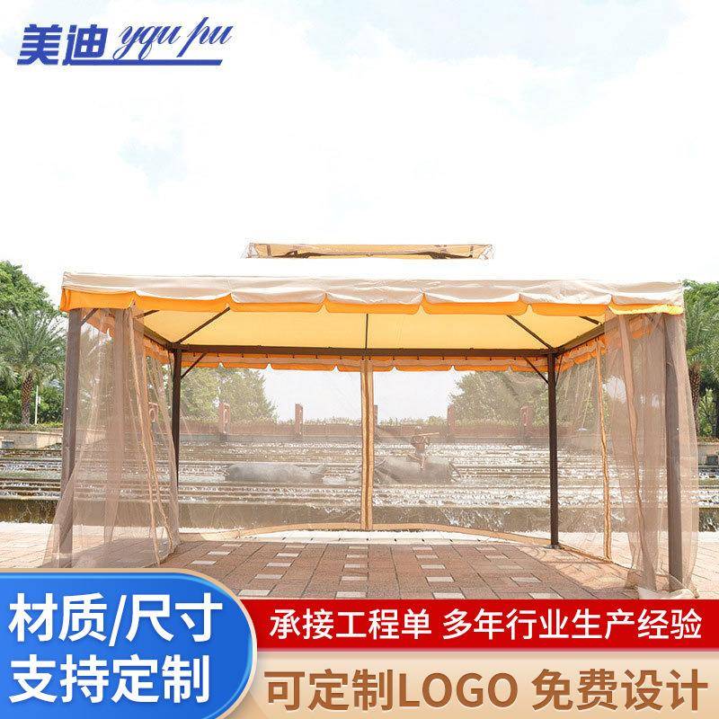 户外凉亭防晒遮阳罗马棚展销会广告罗马帐蓬庭院凉亭太阳伞