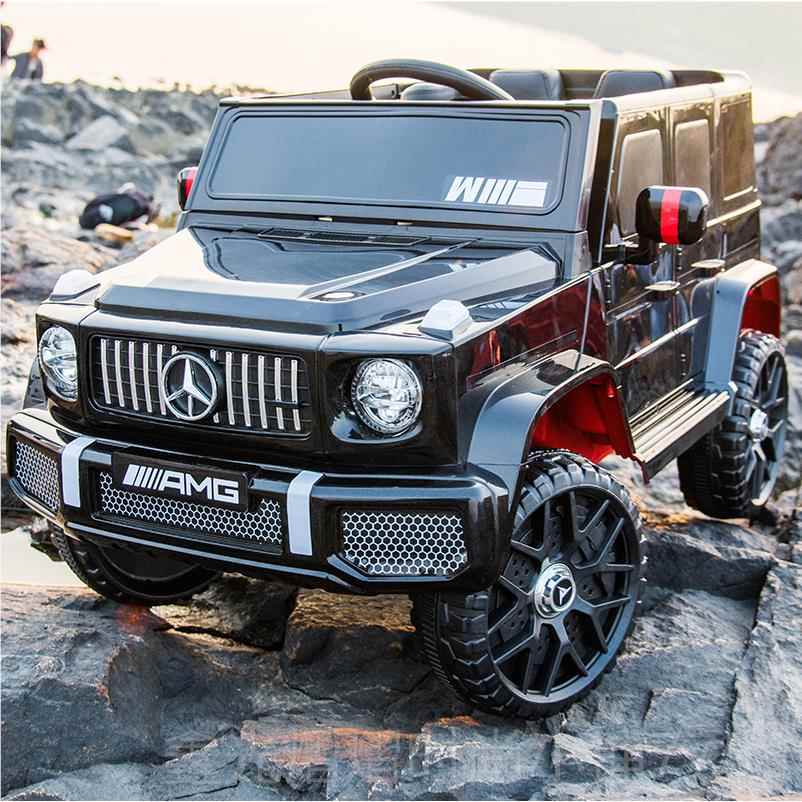 正品儿童电动汽车四轮越车野遥玩具小车可坐人大控男女孩四驱宝宝