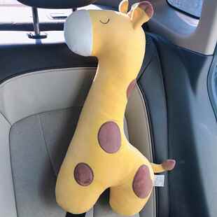 厂卡家汽车全带抱枕护肩套腰靠车枕颈枕通安车内载抱枕324成人儿