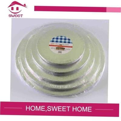 cake bed plate silver cake base board Cake base Baking tool