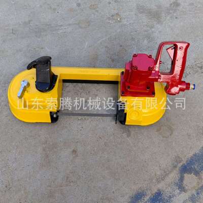 FDJ-200气动钢轨切割机气动锯轨机矿用风动切割锯线锯