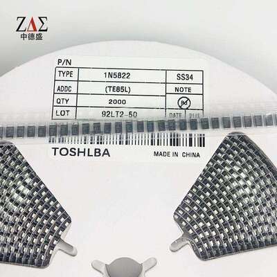 肖特基二极管 1N5822 SS34 SMA 封装DO-214AC3A/40V 大芯片 现货