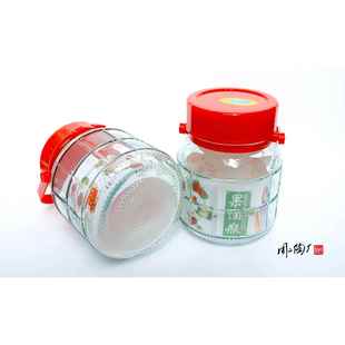 泡酒玻璃瓶专用酒瓶空瓶子大容量泡菜坛子家用葡萄酿酒罐子密封罐