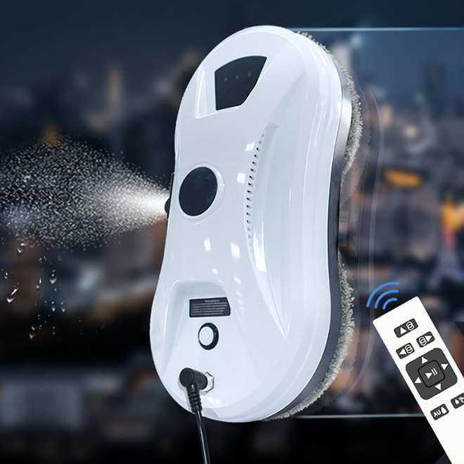 出口全自动喷水擦窗机器人智能家用擦窗户高层双面擦玻璃