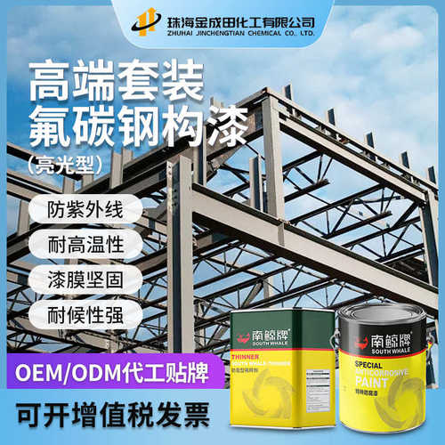 户外氟碳构外墙用于型光金属表面高端大型钢户外表面机械钢漆亮