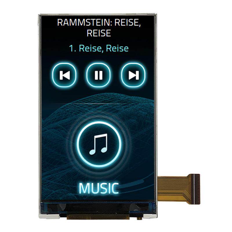 3.2寸IPS全视角RGB接口TFT液晶显示屏480x800高分辨率液晶显示器