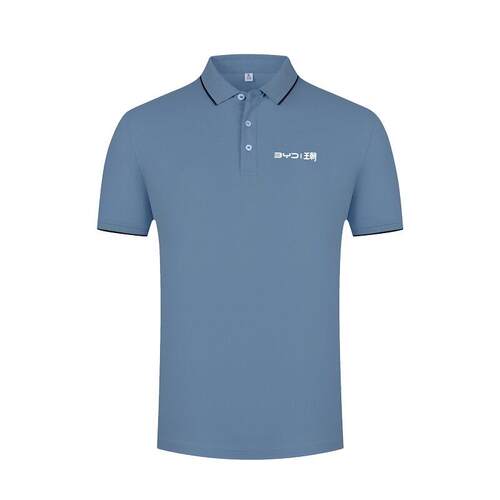 24版新款比亚迪王朝网POLO衫夏季短袖4S店byd销售工作服上班t恤衫