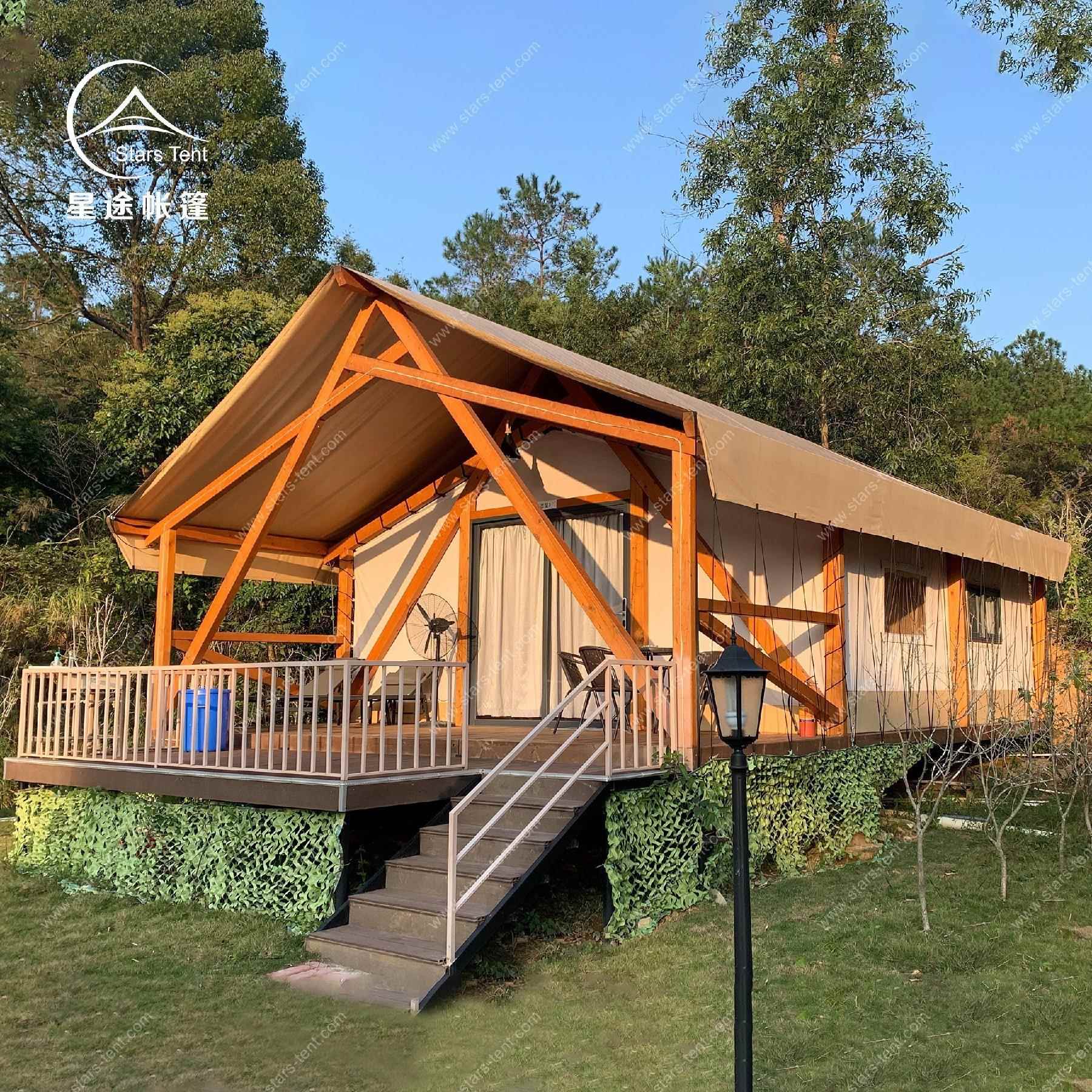 户木外帐篷营地帐篷奢实民宿帐篷篷 旅游景区野露营基地民13宿房