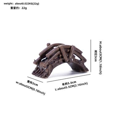 陶瓷拱桥景观盆景假山装饰装饰