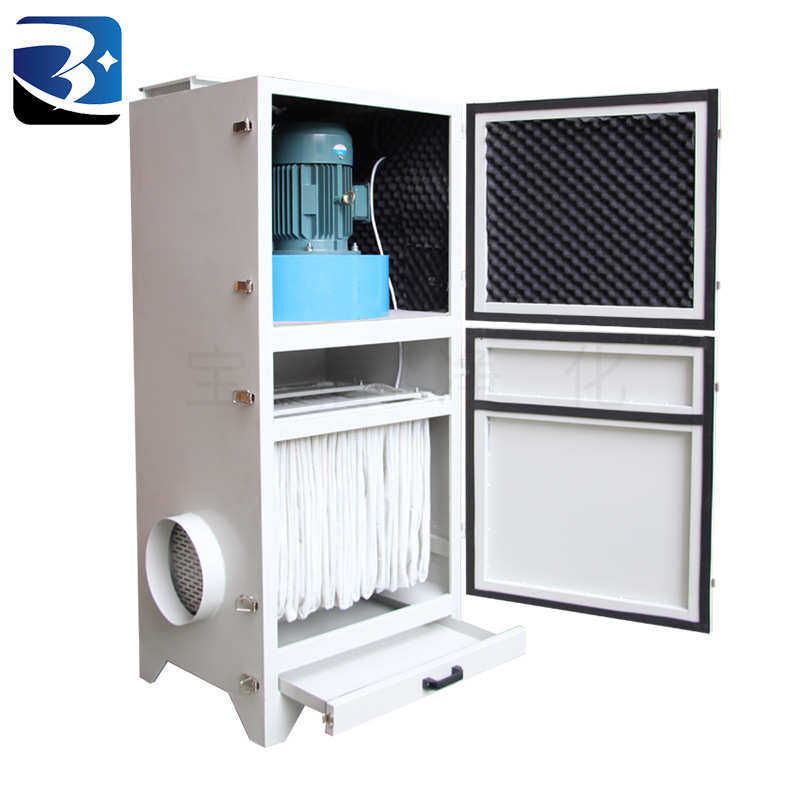 定制生产布袋除尘器 工业大风量移动脉冲滤筒单机净化布袋除尘器