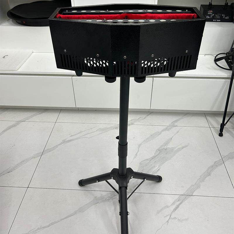 跨境仿真火焰灯LED室内儿童节装饰道具火焰机舞台篝火菱形火焰灯