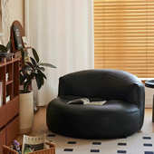 懒人沙发可躺可睡单人半月卧室小沙发榻榻米坐墩休闲椅出租房豆袋