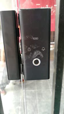 掌索玻璃门电子门锁双开木门指纹锁选购攻略需注意细节