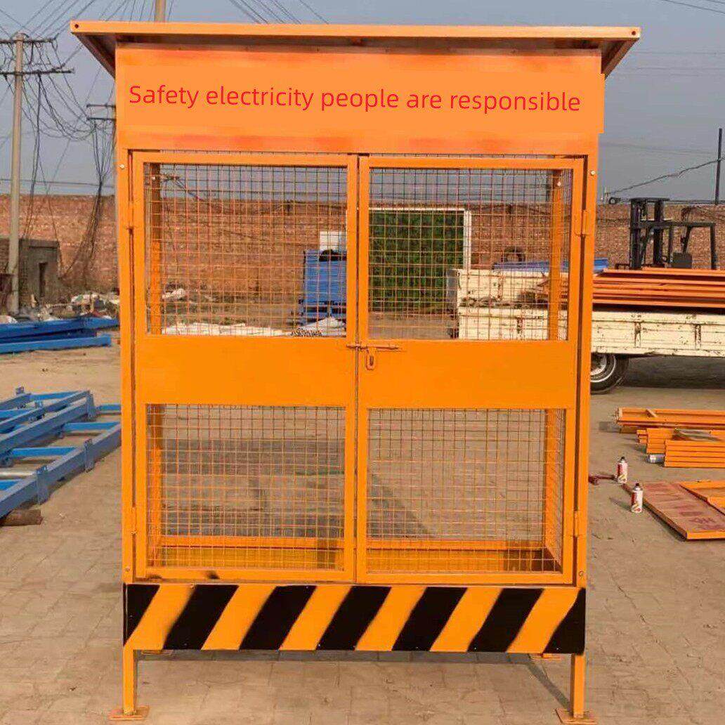 建筑工地新型氧乙炔储存棚盖围栏网配电箱护栏隔离网罩热卖