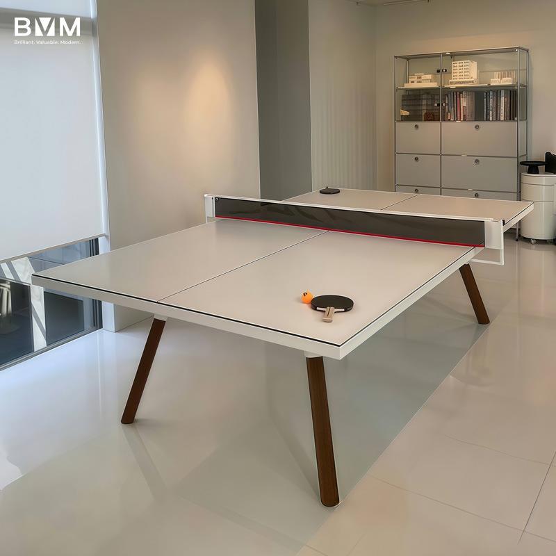 简世家用实木标准乒乓球桌室内可折叠专业比赛家庭乒乓球台标准型