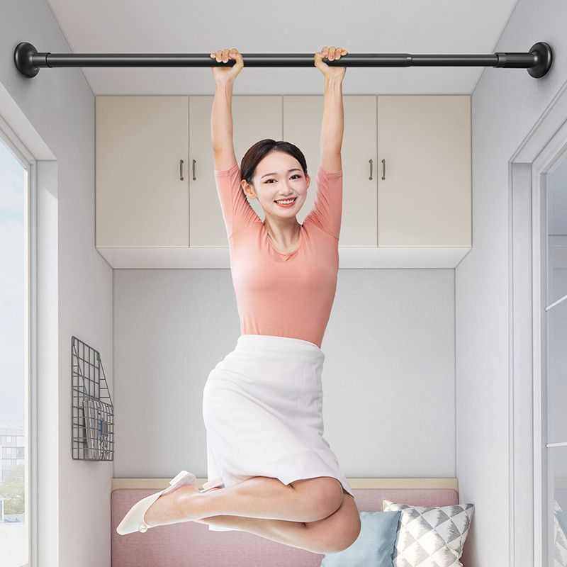 衣柜挂衣杆伸缩杆免打孔可调节晾衣衣杆衣架挂杆衣橱架子横杆撑杆,基础建材,铰链,淘宝优惠券,粉丝福利购,淘宝优惠卷