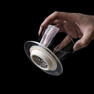 【鲜咖悦严】归墟滤杯 咖啡萃取手冲185滤纸平底家用滤杯漏斗滤壶