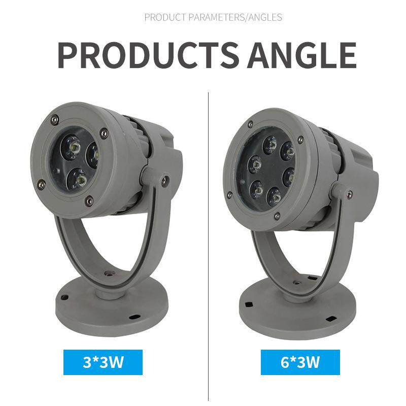 射灯户外投光灯led照树灯防水洗墙灯庭院灯园林景观灯绿化灯超亮
