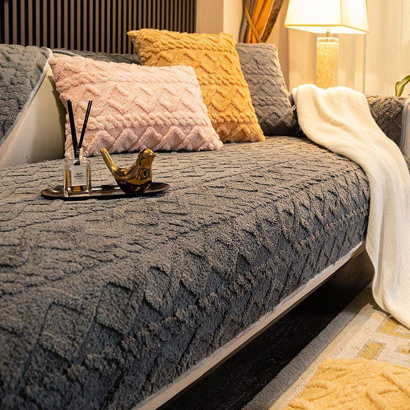 Sofa Cover Elastic Stretch Couch Covers Sectional 弹性沙发套图片