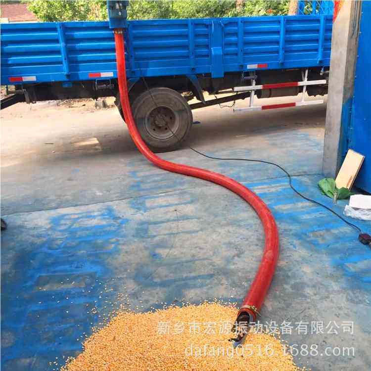 吸麦子机器 动抽3kw电机挂三轮车上 6-8电吨/h 二相YDG2自0v 可2