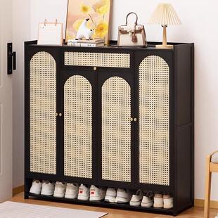 多门柜口鞋柜一体功能置物门外走廊378DGNXG鞋架子用家多层带门收