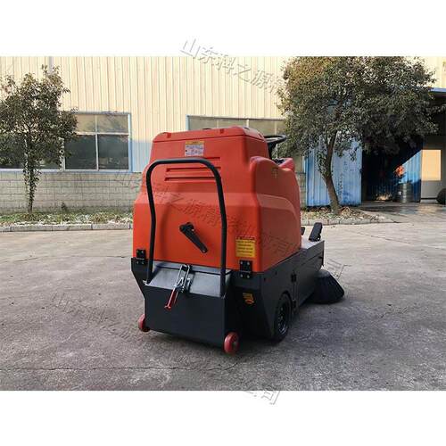 商场垃圾清运车 路面清扫垃圾回收一体机 毛刷式电动环卫垃圾车