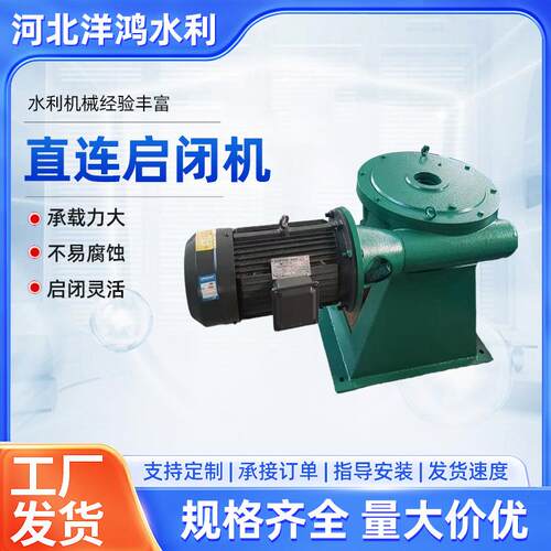 直连启闭机电动螺杆启闭机电动启闭机螺杆手电两用启闭机