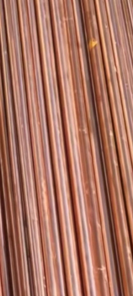 1月8日苏州处置一批T2红铜棒实芯圆棒紫铜棒200根江苏苏州【可邮寄】网络拍卖公告