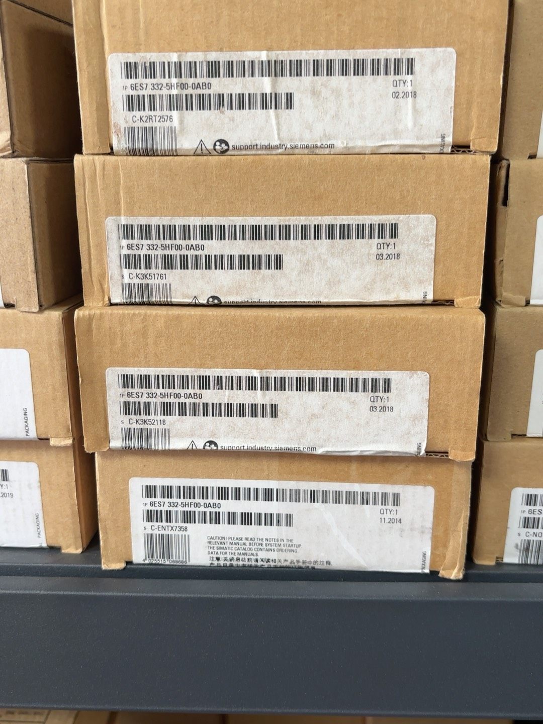 西门子模块6ES7332-5HF00-0AB0全新未拆封