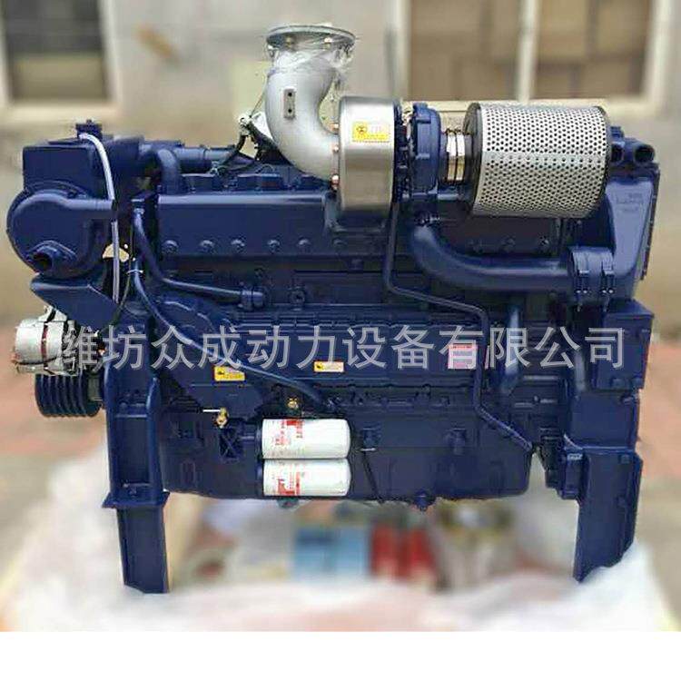 潍柴船用发动机380马力 斯太尔系列618船用 380匹船机