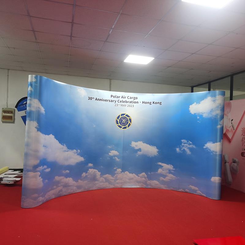 拉网展架PVC展架签到展板广告展示架展示板广告支架海报展板上海