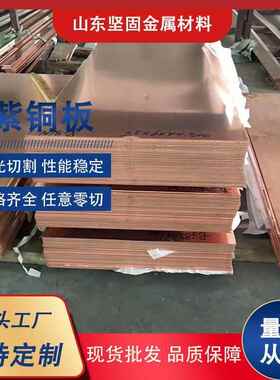 T2母T排3镀铜KQE切割加锡工TMY铜线排工业用可零切圆角镀锡紫铜排