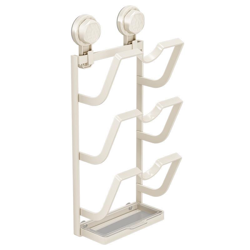 吸盘锅盖锅盖放置厨房清洁收纳架