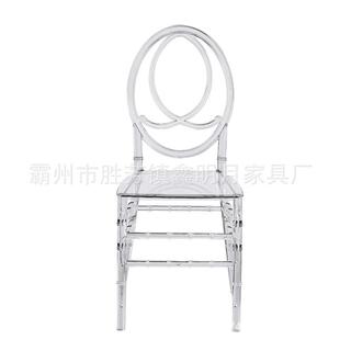 02水晶透明椅会子酒店婚庆用竹节椅拿商力破仑户外婚宴宴亚克 SLY
