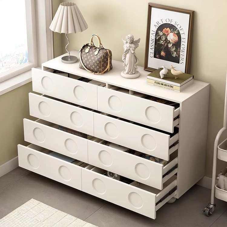 黑色复古八斗柜卧室床尾收纳储物柜斗柜客厅玄关柜电视沙发边柜,住宅家具,斗柜,淘宝优惠券,粉丝福利购,淘宝优惠卷