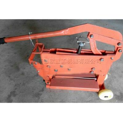 经济型手切砖机瓷砖步道机牙砖切割机马动路子铺设切DO-400角切石