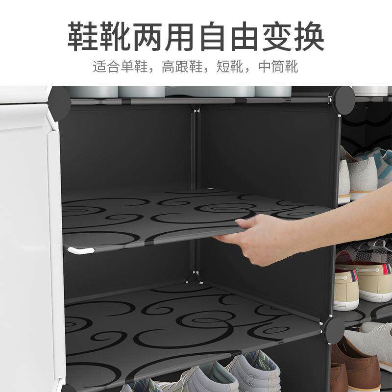 新款直销鞋架子门口多层防尘收纳分层架简易宿舍家用出租屋入户置