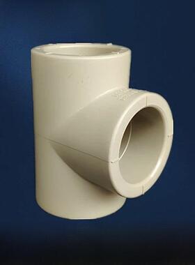 连素Ppr三通热熔水管配件灰色家装进水口给水直三通上水管正三通