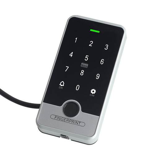 室外专用防水指纹机 刷卡密码指纹门禁一体机小区门禁套装系统NFC