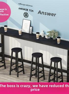 By the wall counter household partition long bar table recta