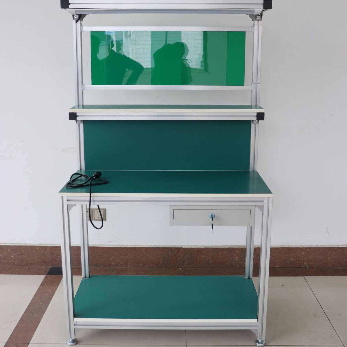 厂家定制流水线工作台打包台铝型材防静电桌子铝合金不锈钢操作台,搬运/仓储/物流设备,输送机,淘宝优惠券,粉丝福利购,淘宝优惠卷