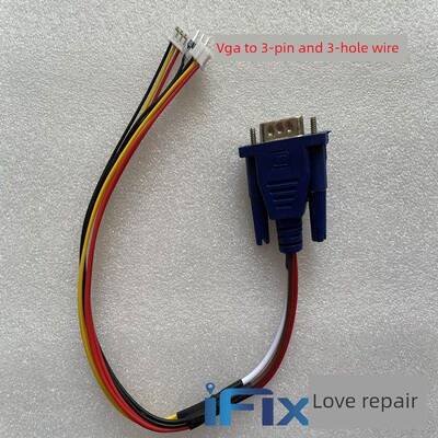 Rt809Hse Rt809F Vga转3针3孔串口升级线缆打印信息线缆AI