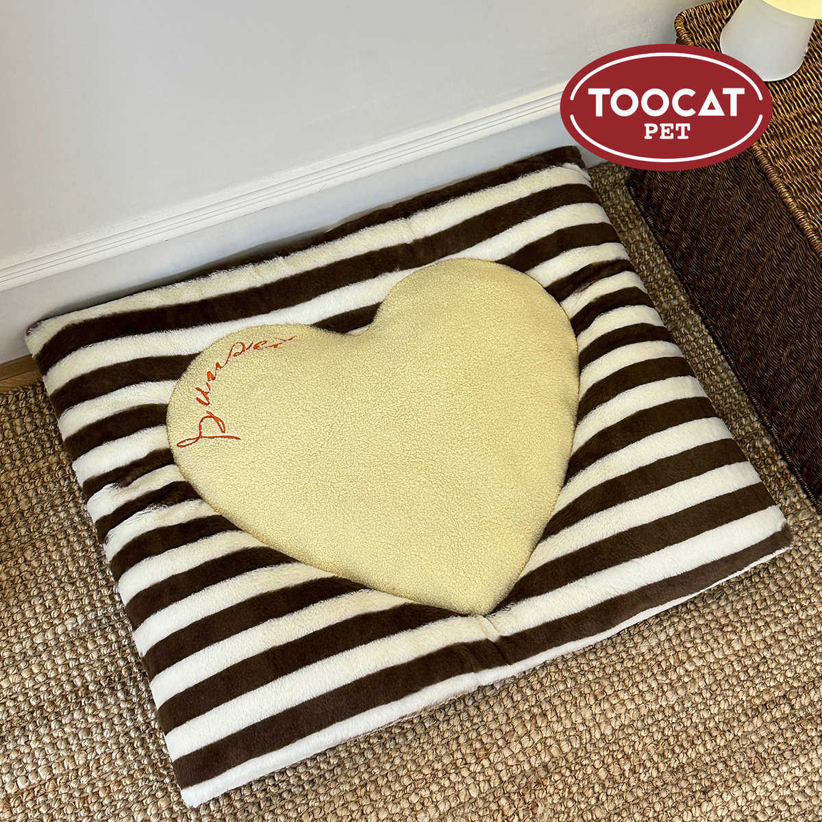 睡秋冬toocat垫秋冬四季宠物狗宠物风猫窝坐垫垫通用ins垫爱心,宠物/宠物食品及用品,猫窝/屋/帐篷/沙发,淘宝优惠券,粉丝福利购,淘宝优惠卷