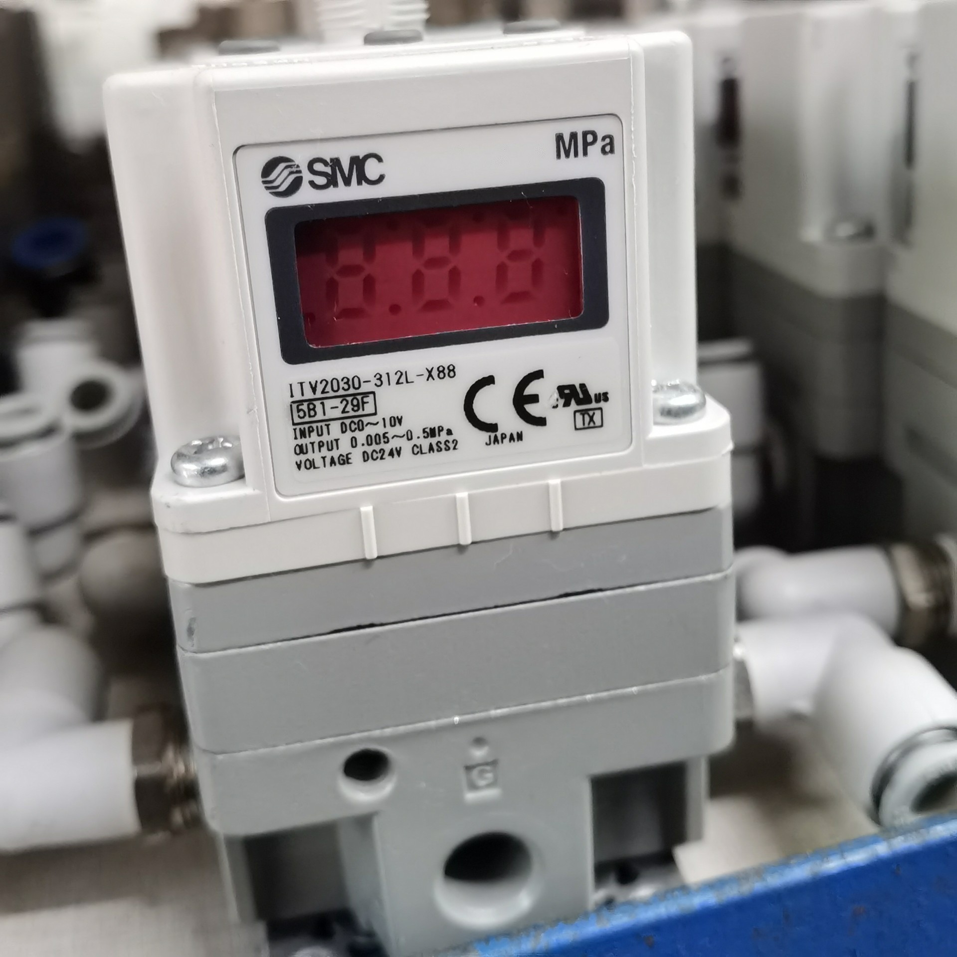 二手SMC比例阀ITV2030-312L-X88 成色漂亮，