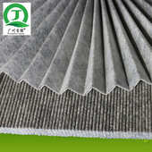 除异味10mm活性炭纤维过滤棉 活性碳空气净化过滤棉厂家