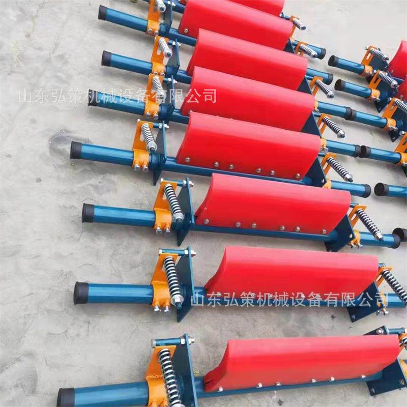 皮带机合金清扫器矿用皮带机聚氨酯刮刀H型输送带聚氨酯清扫器