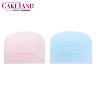 日本进口CakeLand花见Hanami彩色硬质刮板刮片切板 2色 烘焙工具