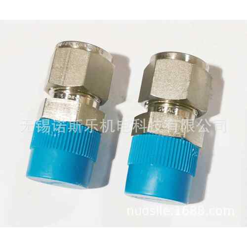 不锈钢Swagelok世伟洛克端直通接头 316L不锈钢气体管路接头SS-81
